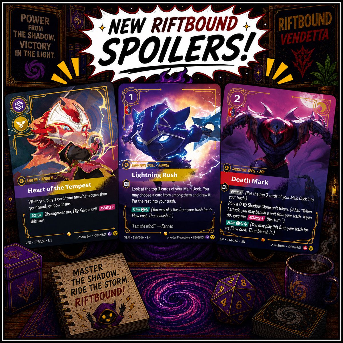 Red Rbamble Rifbound Spoilers! #Riftbound #TCG #rbvendetta #Gaming #Rifty