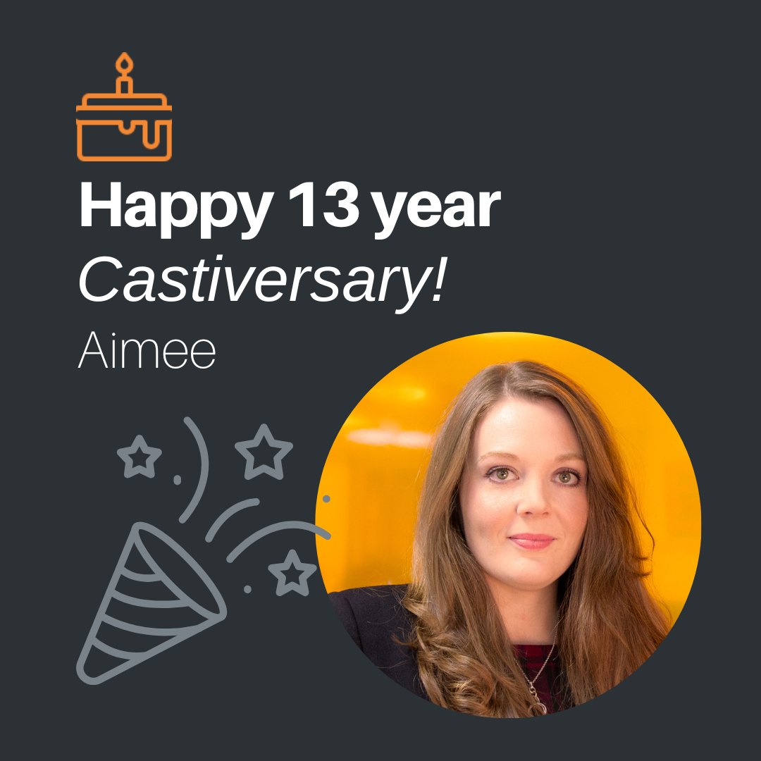 Cast_UK's tweet photo. Happy 13-year Castiversary, Aimée! 🎉
Thirteen years of dedication, hard work, and making a real difference. Thank you for everything you bring to Team Orange. Here's to many more milestones together! 🧡
#CastUK #Castiversary #TeamOrange #WorkAnniversary https://t.co/agpKRtKGLG