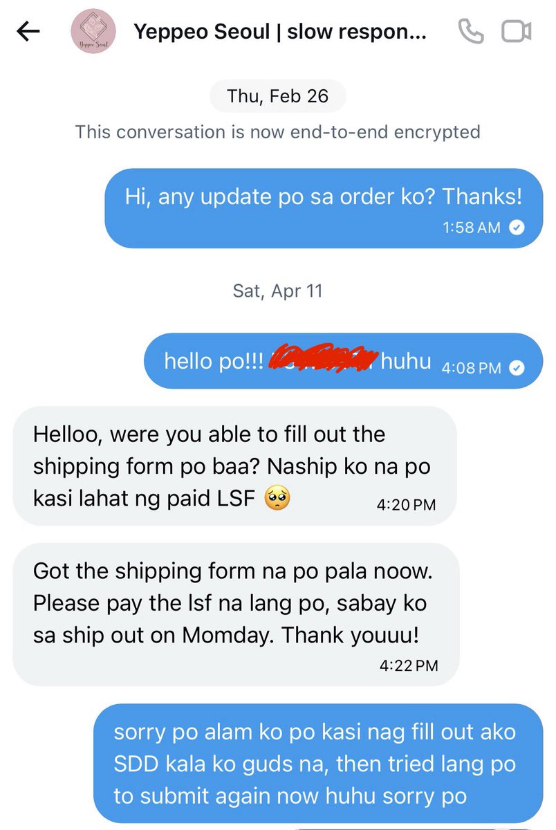 youngwonhie's tweet photo. @93bribri @honeyjoo142 @YeppeoSeoul_ sakin naman ito last convo namin huhu until now walang update 🫩 https://t.co/ENSHIsqEnX