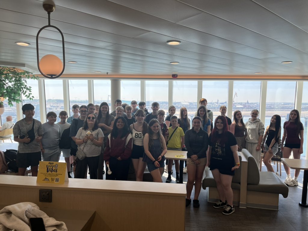 DLSRewards's tweet photo. As we sail home from Calais after an unforgettable few days in Belgium and France, we're grateful for a truly special experience. 
So PROUD of our students - demonstrating every one of our Lasallian Core Values. 
“Nous rentrons le cœur rempli de souvenirs et de gratitude." ♥️ 💙 https://t.co/QiklT7KSB2