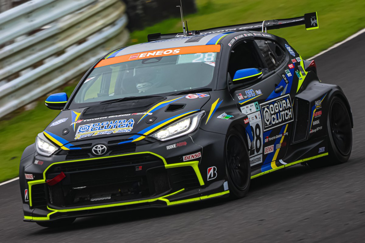 Carol19998231's tweet photo. 2026 スーパー耐久 Rd.4 SUGO

ST-Q Class

GR Team ORC Field
#28 GR YARIS M concept
#小倉康宏 選手 / #佐々木雅弘 選手&amp;監督
#松井孝允 選手 / #豊田大輔 選手

SUGO戦で見納め🥺
最後のレースお疲れ様でした👏🏻

#S耐 #スーパー耐久 #スポーツランドSUGO
#GRTeamORCField
#GRYARISMconcept https://t.co/YAFkHbOkMc