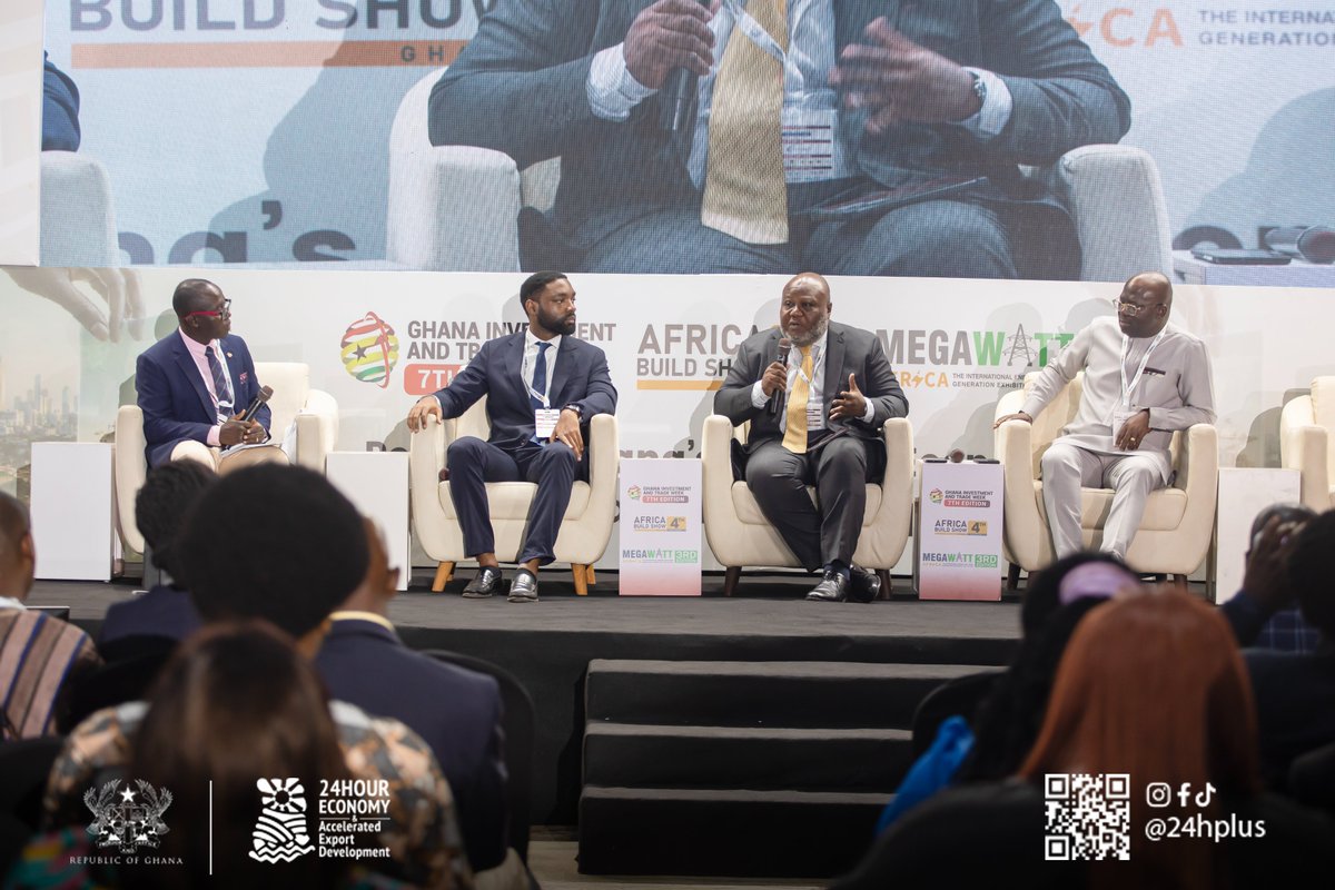 24hourplus's tweet photo. Day 1 of #GITW2026 saw the 24-Hour Economy Secretariat contribute to conversations on energy, infrastructure, industrialisation, investment &amp; trade competitiveness through keynote speeches, panel discussions &amp; engagements at our exhibition booth.
The conversations continue today. https://t.co/XtHf40h6PV