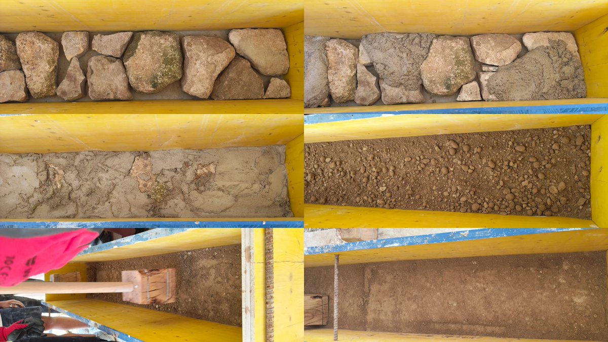 Coaatz's tweet photo. Esta semana se está celebrando "El Obrador. El Tapial", un taller donde alumnos y profesionales de la Arquitectura Técnica están recuperando técnicas tradicionales de construcción trabajando directamente sobre un edificio histórico.
@CGATEsp @COAATHuesca https://t.co/cxXWqQXamN