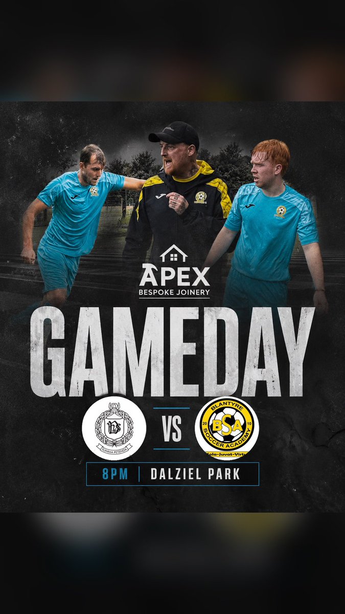 BSAMensAmateurs's tweet photo. Preseason Game 4 tonight - 8pm start at Dalziel Park. @scottish_aff @ScotAmFA @OfficialSMAFA @BlantyreTel https://t.co/o2TbcsTn1t