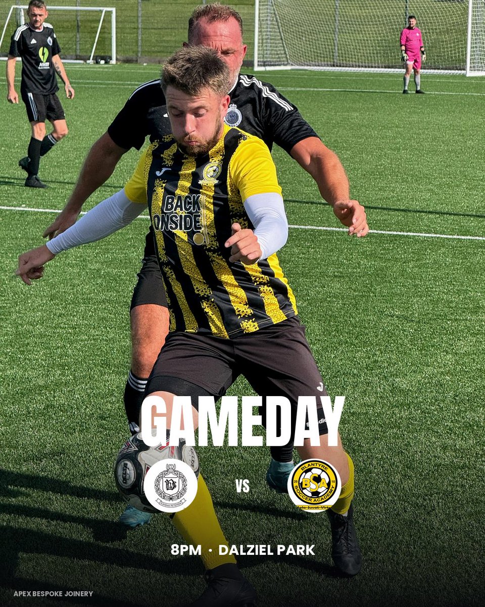 BSAMensAmateurs's tweet photo. Preseason Game 4 tonight - 8pm start at Dalziel Park. @scottish_aff @ScotAmFA @OfficialSMAFA @BlantyreTel https://t.co/o2TbcsTn1t