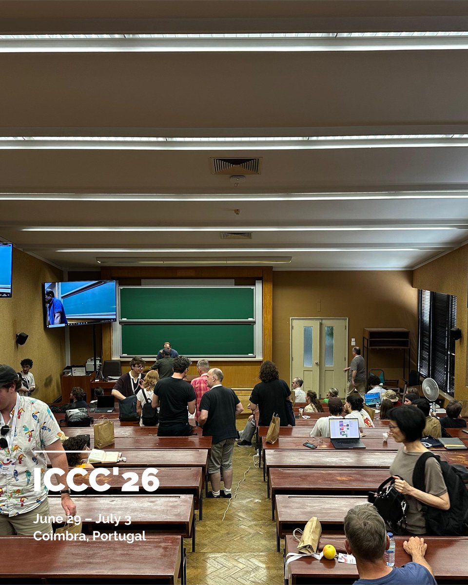 iccc_conf's tweet photo. And just like that, #ICCC26 comes to a close! We wrapped up the conference and headed to the Anozero'26 Biennial of Contemporary Art — a fitting way to end a week all about creativity. Thank you to our incredible community and see you at the next edition! #computationalcreativity https://t.co/yEIicoyAJI
