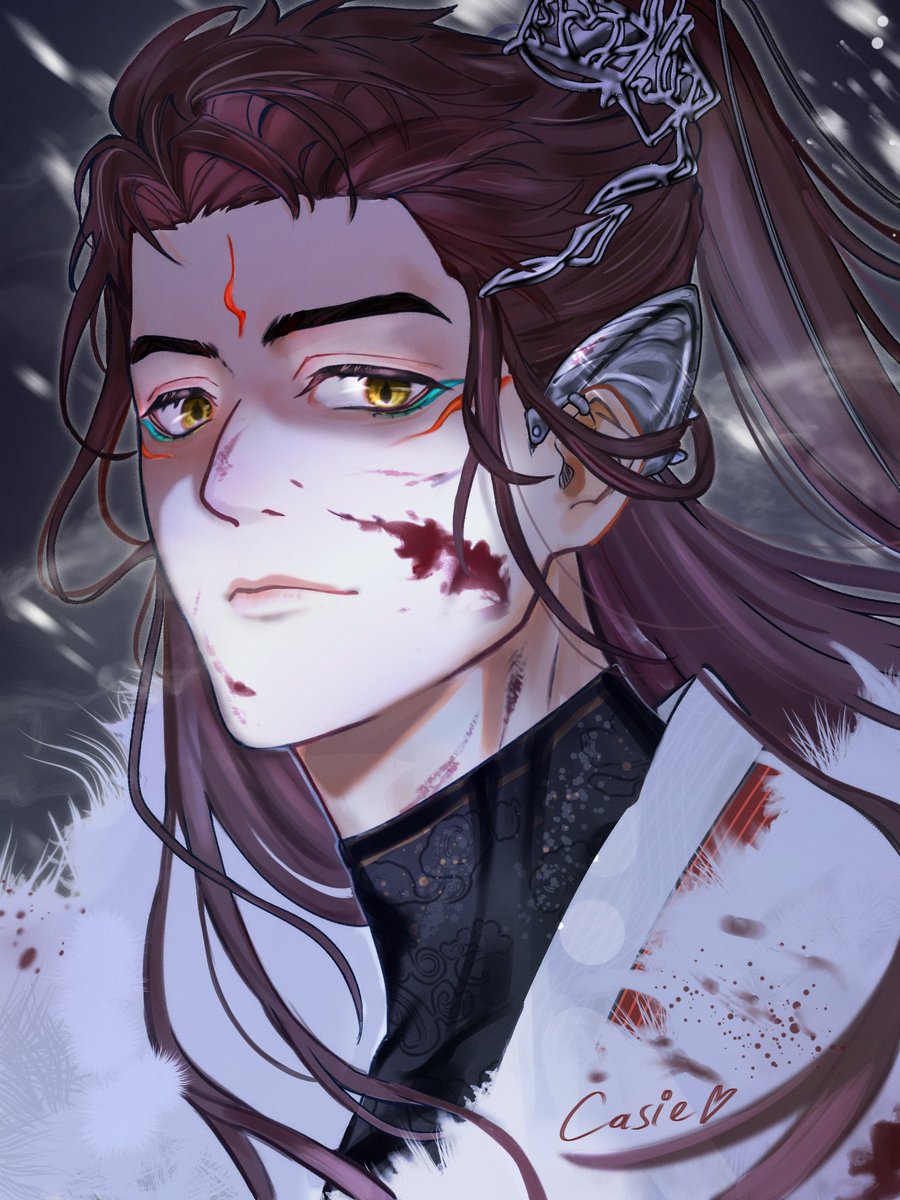 KC_7385's tweet photo. Long-hair Valko/Ao Yin imagination.
My emotion is raging like a snow storm inside. A shattered quiet.
#Valko #JusticeForValko #恋与深空 #敖尹 #LoveAndDeepspace #LADS #BringValkoBack #BringBackValko https://t.co/lxPQ9ND1kb