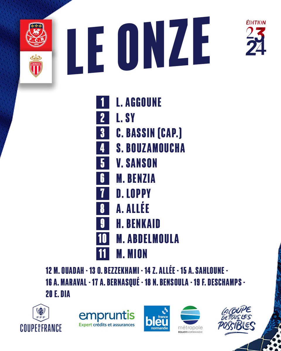 DiablesRouges_'s tweet photo. Après le départ de Bouzamoucha, Bassin est le dernier joueur encore présent à avoir joué contre Monaco ! 🏆 https://t.co/uN5ydKf2F0