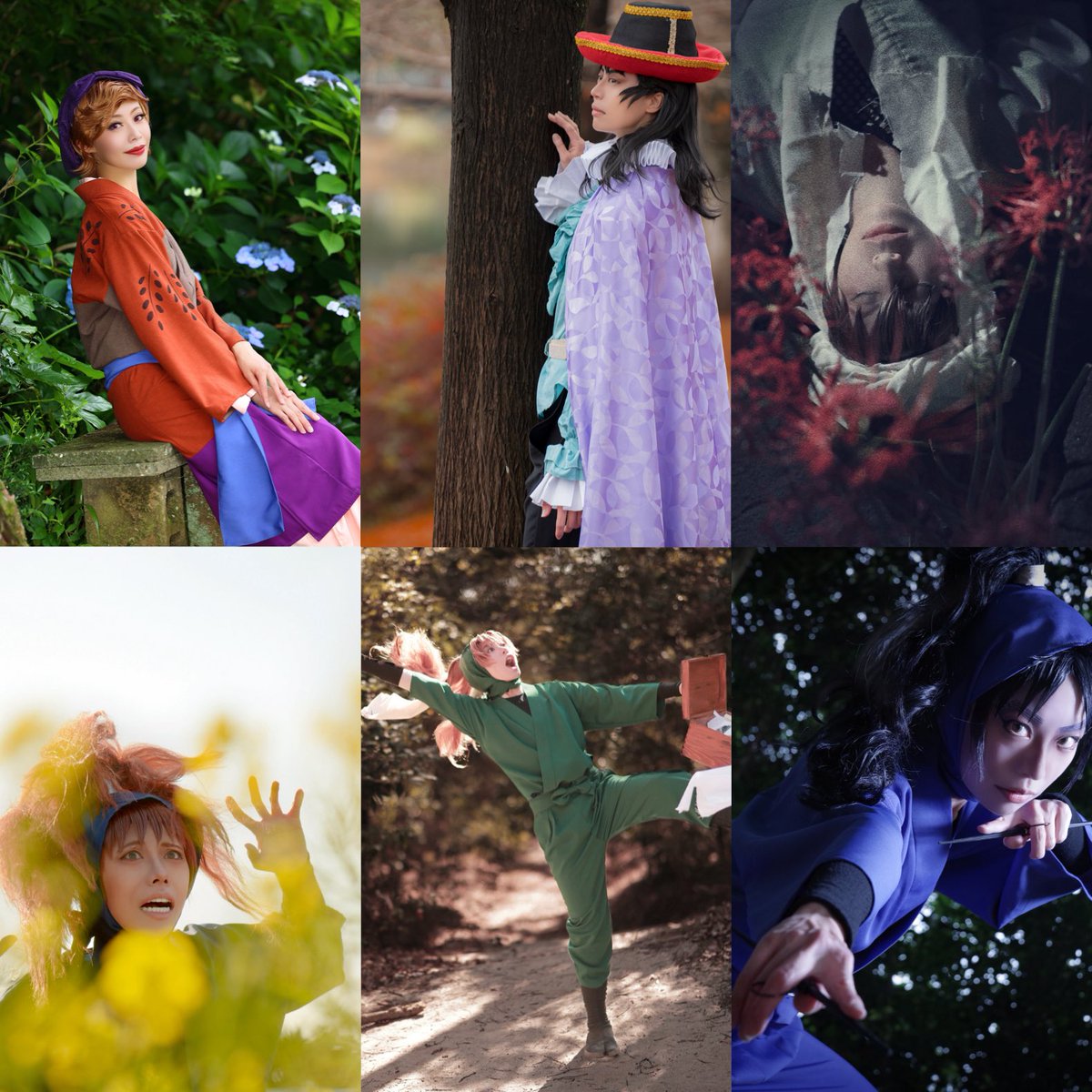 32oo32's tweet photo. 相変わらず忍たまと魔道祖師辺りを掘り下げてます。たまに刀剣。
年齢的にコスは限界だけど最近はちっちゃくなったりおっきくなったりを楽しんでいます。

解釈ぎゅっと詰めて衣装作ったり表情作ったりするのが楽しいです✨

そしてコス写より考察や解釈のが伸びるのが嬉しい今日この頃です🙂‍↕️ https://t.co/o76cW7Hwds