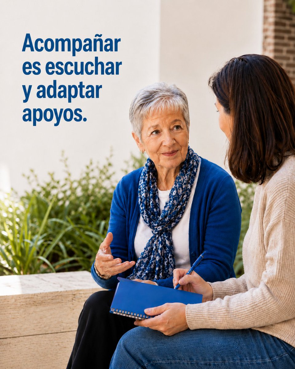 fintras's tweet photo. 🧓 El #envejecimiento de la población, logro y desafío de las sociedades actuales, está lastrado por miradas sociales -pérdida de habilidades, dependencia, invisibilidad- que se traducen en prácticas ‘#edadistas’ vinculadas al acceso a derechos, servicios, empleo, cuidados y espacios de decisión.

Dichas prácticas se intensifican cuando confluyen otros factores, como problemas de #saludmental, #discapacidad, #género o situación socioeconómica.

🎙️ Las personas tienen derecho a #envejecer con #bienestar, voz y #derechos. Ser escuchadas, contar con espacios de #participación y entornos que sostengan su #autonomía.

🔭Y todo desde una mirada diversa, ya que las personas mayores no constituyen un grupo homogéneo, sino un conjunto plural de trayectorias, experiencias y proyectos de vida.

Más información en el artículo de nuestra web 👇
https://t.co/n3bh09J2QF