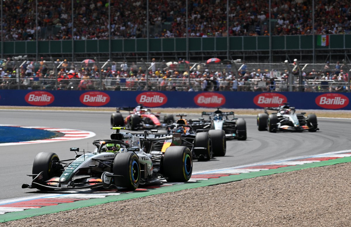 barillagroup's tweet photo. 🏁🍝 Last weekend we brought the joy of #pasta to one of the most iconic stages in motorsport: Silverstone.
A special Grand Prix, where racing, Italian food culture and the joy of being together met on one of @F1's most legendary circuits.

#BritishGP #Formula1 #TheJoyOfFood https://t.co/2EySKizyKN