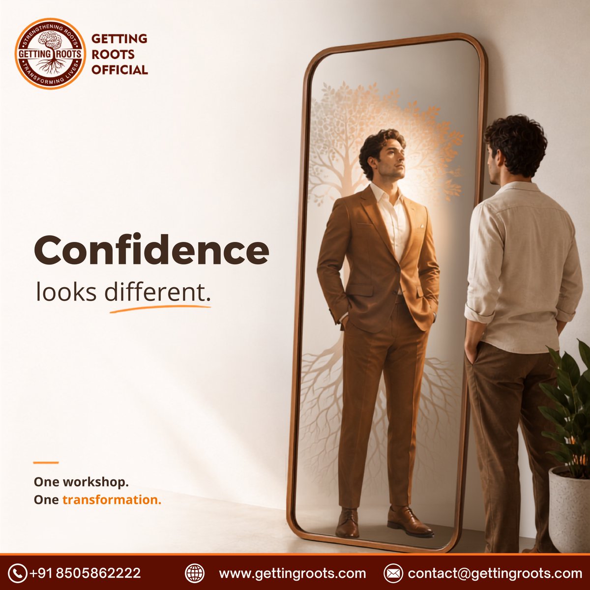 GettingRoots's tweet photo. A great look creates a great first impression.
A confident mindset creates lasting impact. 
#GettingRoots #PersonalBranding https://t.co/VWgiZynvbT