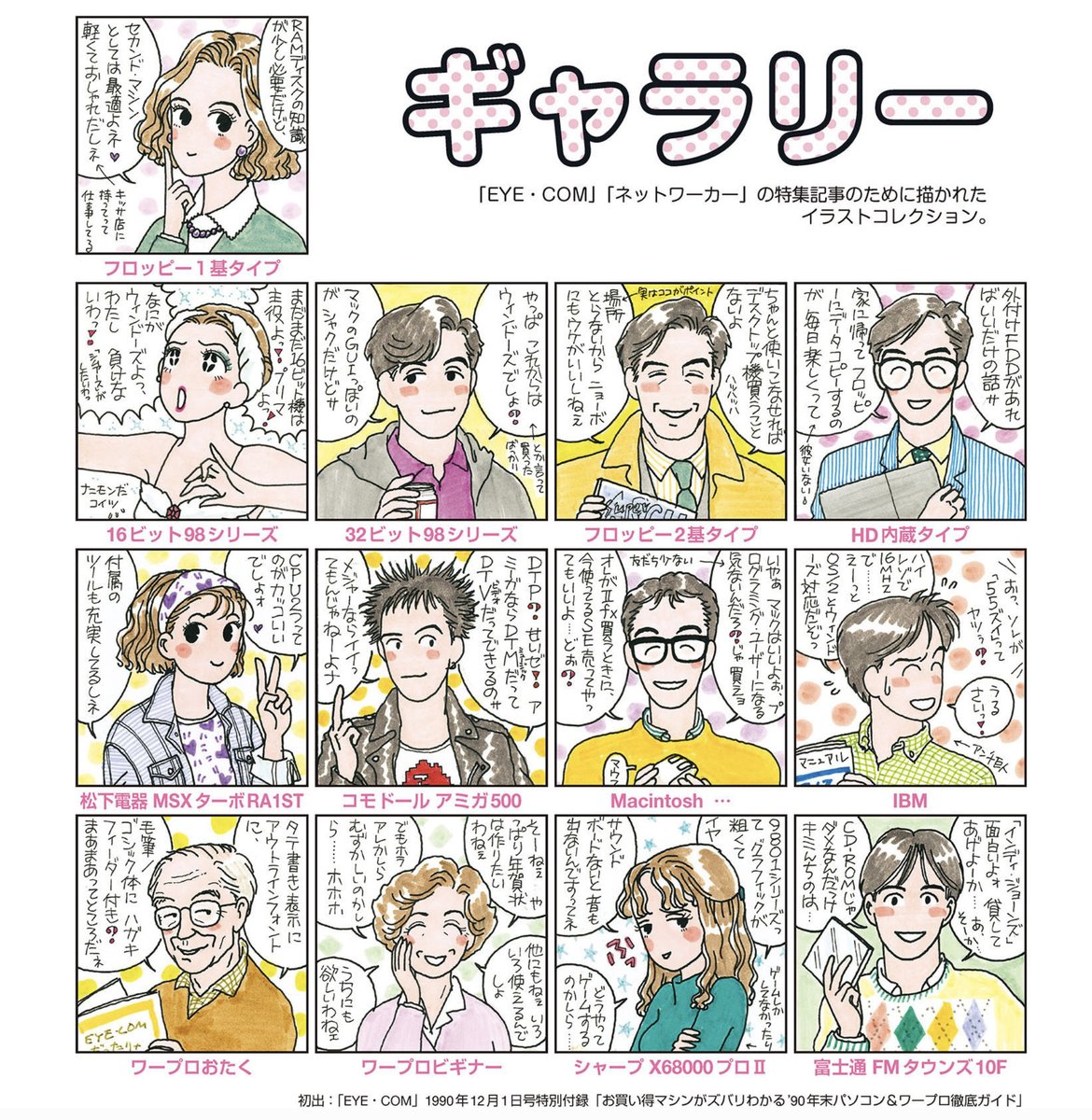 ちょっと前にAIで生成した色々な「 #おじさん図鑑 」が流行って