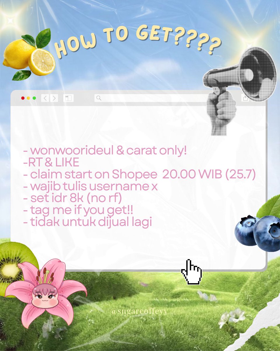 syeeヾ🧚🏻♂️ freeclaim di pin ☘️🍋! tweet media