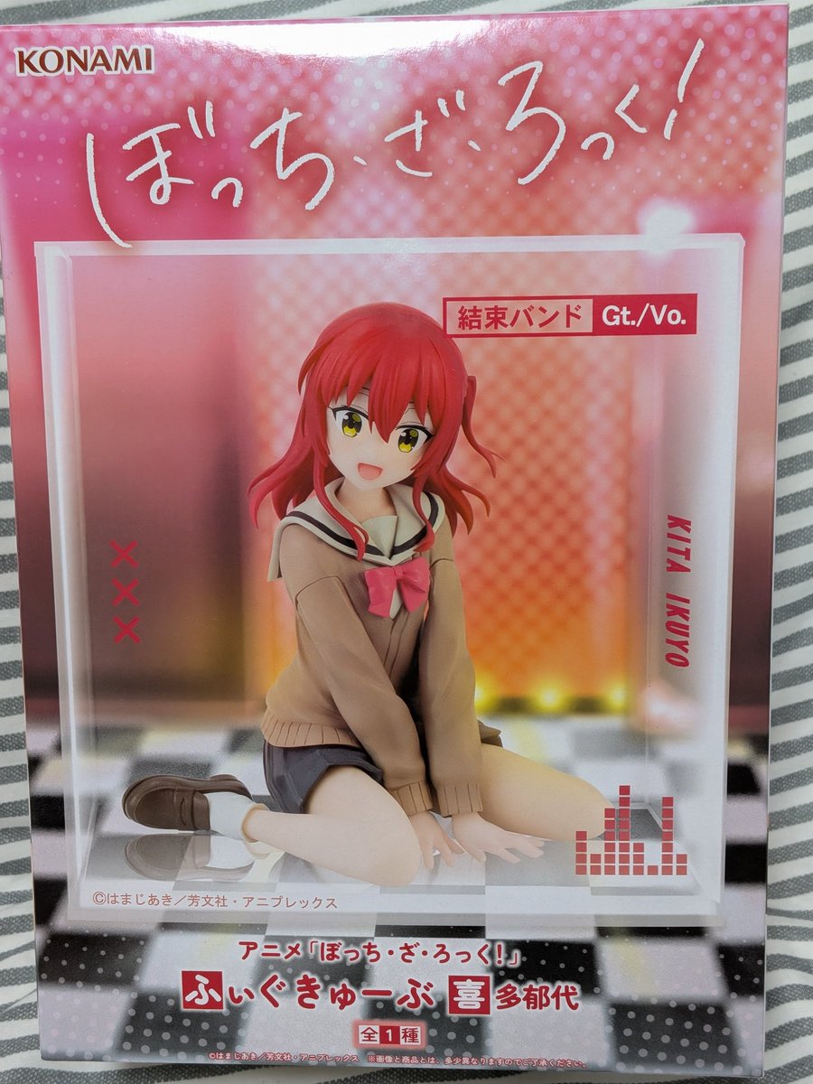 アニメ『ぼっち・ざ・ろっく！』 ふぃぐきゅーぶ 喜多郁代 獲得しま
