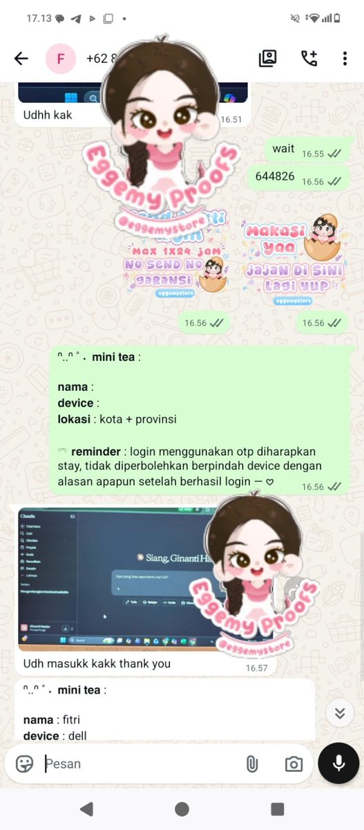 appleidos's tweet photo. jajan di toko ggemy dijamin trusted apalagi banyak disc dan free buat langganan, mari jajan😋😋💓 semua app lengkap dari aplikasi ai dan nonton semua ridi yaa🥢🥢🌟 https://t.co/UhRi28NH14