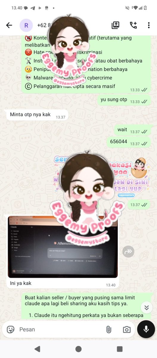 appleidos's tweet photo. jajan di toko ggemy dijamin trusted apalagi banyak disc dan free buat langganan, mari jajan😋😋💓 semua app lengkap dari aplikasi ai dan nonton semua ridi yaa🥢🥢🌟 https://t.co/UhRi28NH14