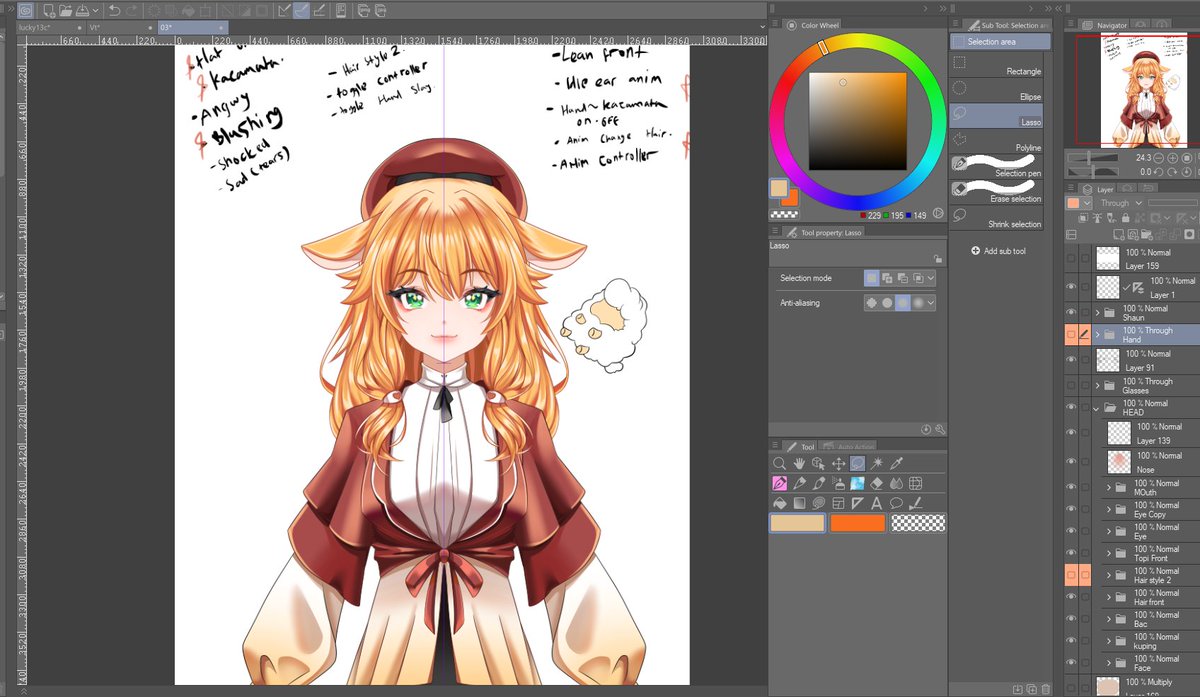 Duraigon's tweet photo. WIP time! 🎨
I'm currently working on this VTuber artwork. What do you think so far? Any guesses about the final animated look? 👀✨
#artmootsㅤ
#VTuber
#DigitalArt #ArtistOnX #CommissionOpen https://t.co/ZS3mQw7Cwa