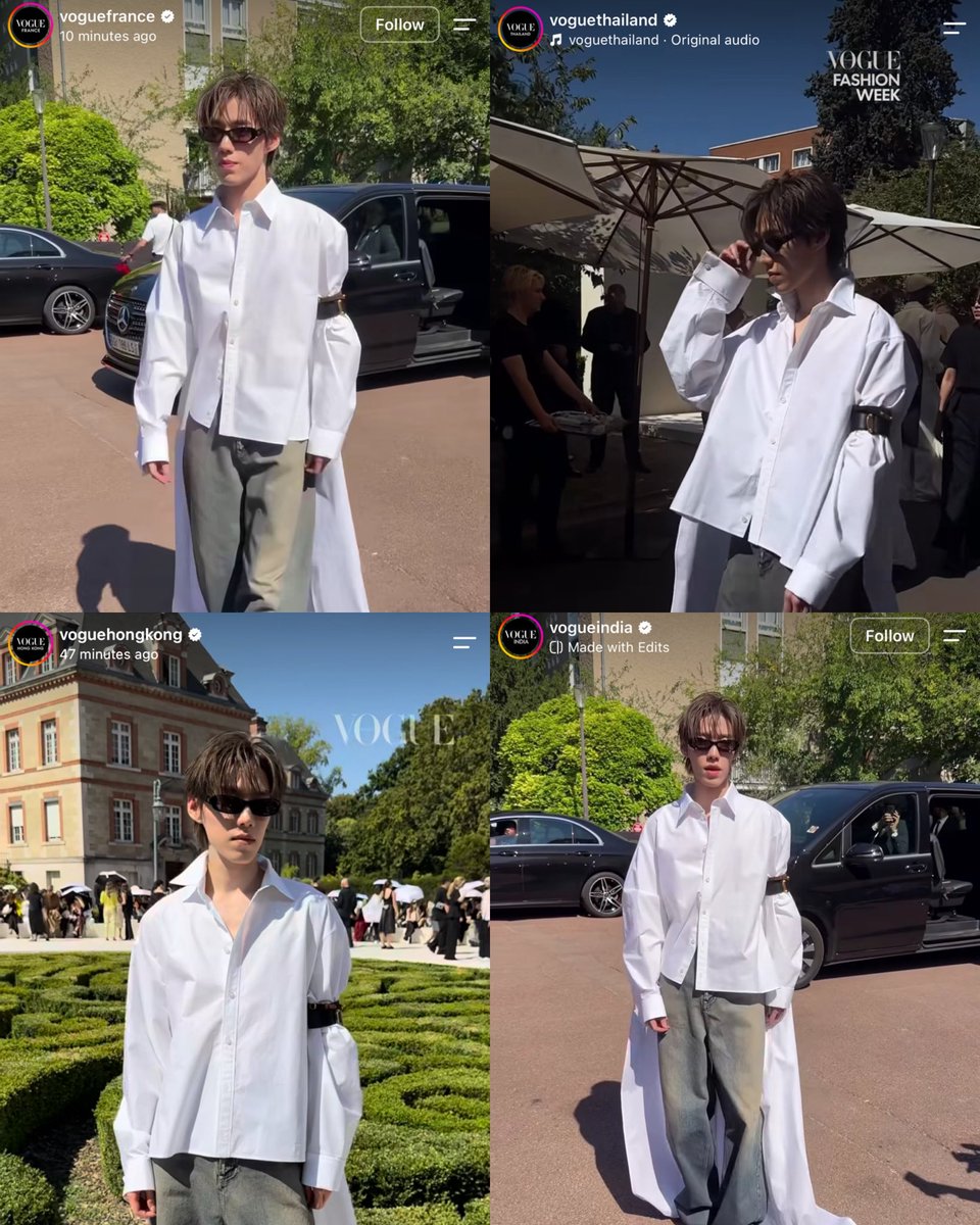 _muffinp's tweet photo. น้องพีพีรอบนี้มาเพื่อเก็บ vogue จิงๆคับ มี france กับ india ด้วย😎

PP KRIT AT BALENCIAGA COUTURE55  
#Balenciaga55thCouturexPPKRIT #ppkritt https://t.co/oEauuTtqPm