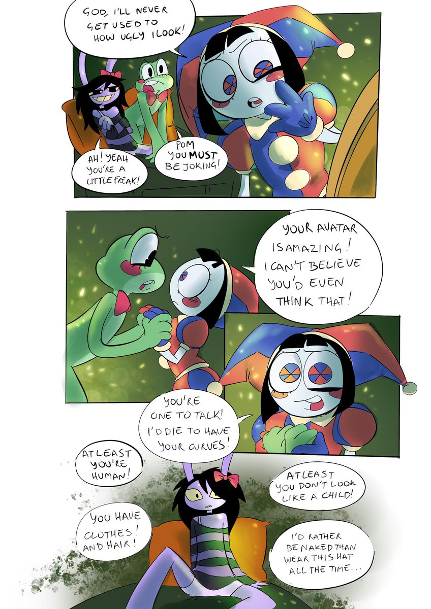 KatyCreep7's tweet photo. The prettiest girlfriends in the world #tadc #funnybunny #ribbitrabbit #funnybunnyfrog #pomni #jax #ribbit https://t.co/XBoQI3H5Gd