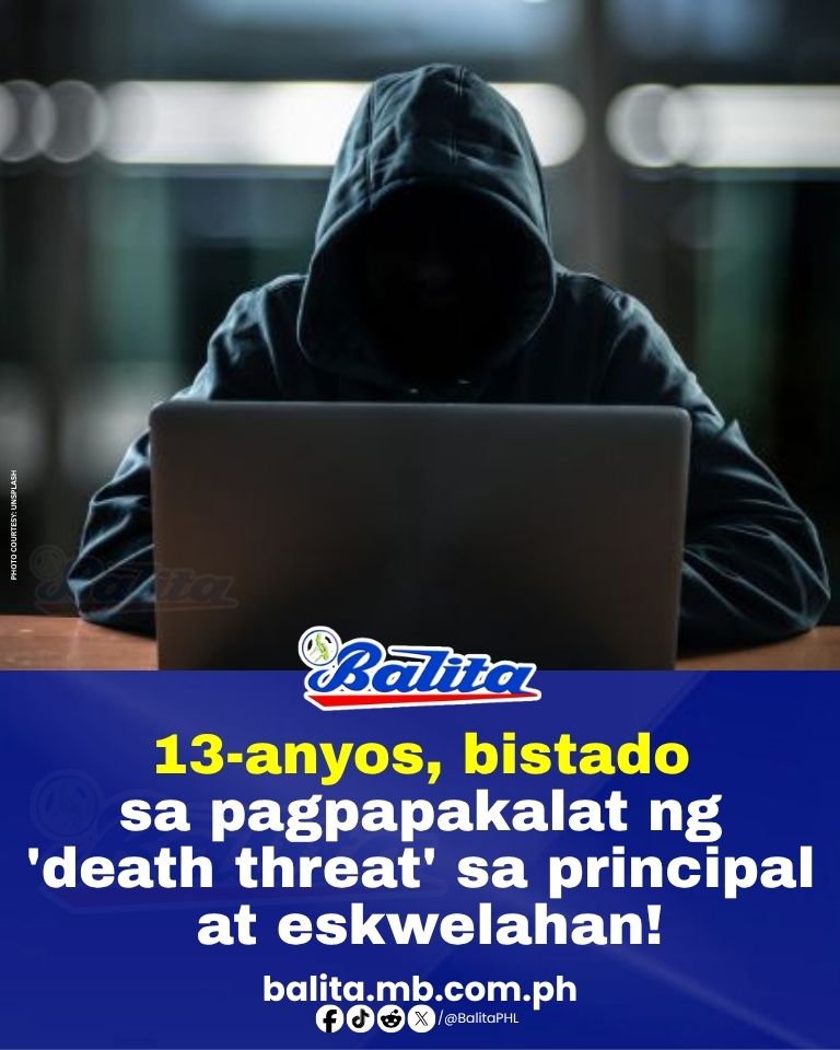 balitaphl's tweet photo. Natukoy na ng mga awtoridad ang salarin sa isang Facebook post na nagbanta sa seguridad ng isang pampublikong paaralan sa Cebu City. @manilabulletin 

BASAHIN: https://t.co/hLvMyo0e5C

#Balita https://t.co/TYAoxFdIff
