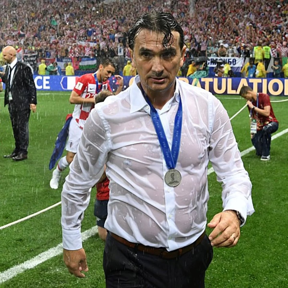 TheCroatian_'s tweet photo. 🇭🇷 Zlatko Dalić’s nine-year tenure as Croatia head coach:

🏟️ 111 matches
✅ 62 wins
🤝 20 draws
❌ 29 losses

🥈 2018 World Cup runner-up
🥉 2022 World Cup third place
🥈 2023 Nations League runner-up

End of an era. https://t.co/MwAzRWfTup