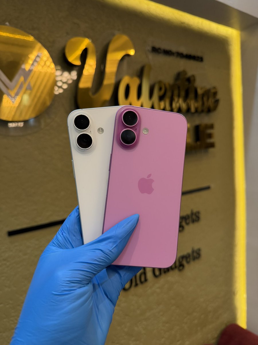 ValentineMobile's tweet photo. SWEET DEAL‼️
iPhone 16 128gb 
Face ID ✅
Price: 750k
In good condition 

For Online payment:
1013161531
Valentine mobile Ltd
Keystone bank

1st Address
suite B42 new Bannex plaza opposite zenith bank, wuse Il, Abuja

2nd Address
Shop VSG 7 new banex plaza Wuse 2 Abuja 

To Order: Call/WhatsApp/DM
Valentine- 08066658411
Nationwide delivery!