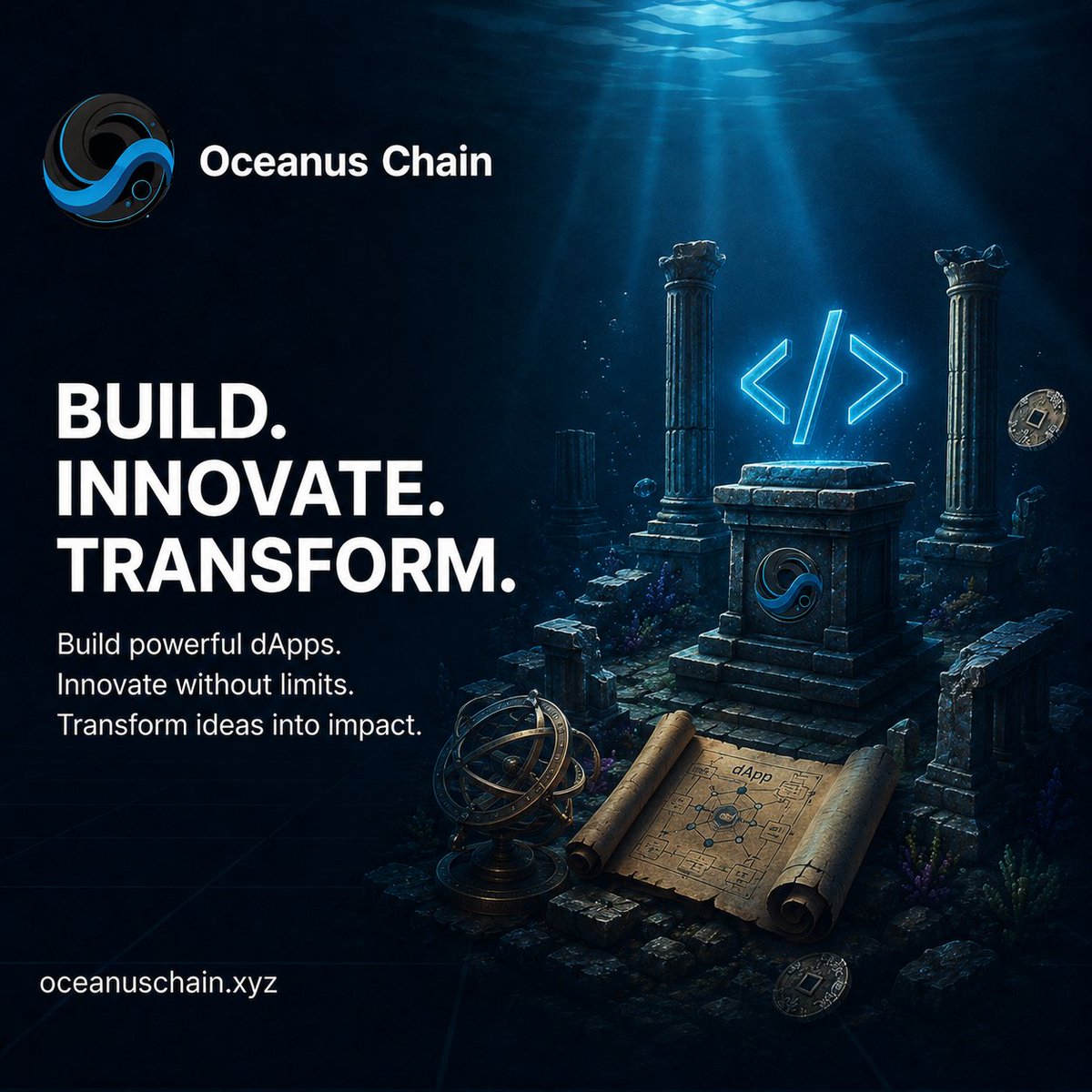 OCEANUSCHAIN's tweet photo. The next generation of builders won't just create apps. They'll create entire AI-powered ecosystems. 🌀

Build. Innovate. Transform.

Oceanus Chain is where AI meets Ethereum to unlock the future of decentralized innovation.

𝄃𝄃𝄂𝄂𝄀𝄁𝄃𝄂𝄂𝄃

$ETH $OCS $NVDA #AI https://t.co/XL9WhUGIeY