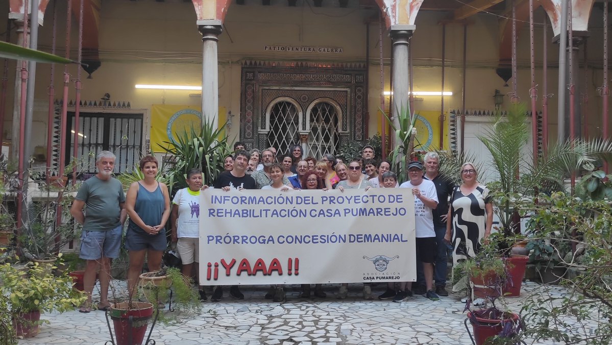 PumaRuge's tweet photo. LA CASA DEL PUMAREJO RECLAMA RESPUESTA Y SERIEDAD AL AYUNTAMIENTO DE SEVILLA 

Tras más de un año pidiéndoselo, el Consistorio sigue sin prorrogar la cesión de nuestros espacios50s

Lee el comunicado completo en nuestra web: https://t.co/TgUskuw3ZC

@jlsanzalcalde 
@jdelarosa100 https://t.co/Xo2oND7Fbr