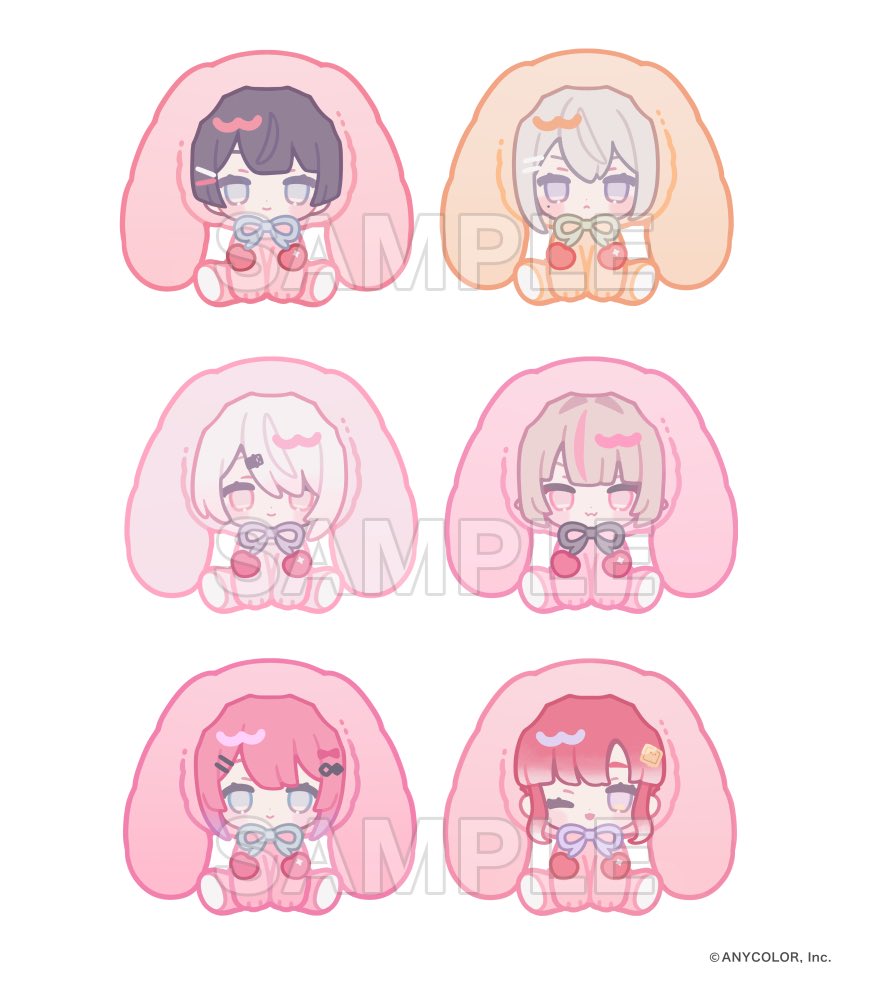 3Tokitamago3's tweet photo. 𝘄𝗼𝗿𝗸

にじさんじ『Cherry Cherish』グッズにて、ミニキャライラストを担当いたしました！
よろしくお願いします🍒 https://t.co/ySM8b5ZwMO