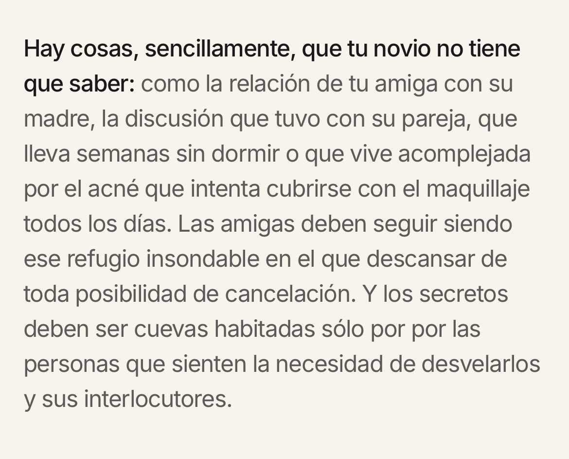 CarlaMourinho's tweet photo. ¿Le cuentas los secretos de tus amigos a tu pareja?

Esta semana: https://t.co/U6nZQdKLs5