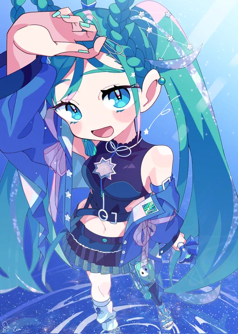 七夕だったので 織姫ちゃん #マジカルミライ2025 #初音ミク