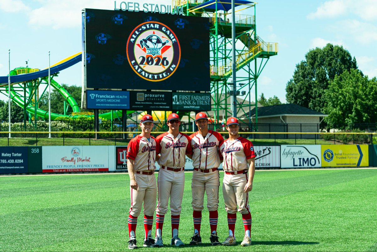 KrisNortonRadio's tweet photo. Prospect League All-Star Game: East beats the West, 4-3.

Former @SRidgeAthletics , current @UMoTownBaseball Hudson Allen won MVP honors with a 2 RBI Double

📸Myles Sussott &amp; Chase Stewart https://t.co/lWxPOU1ZS2