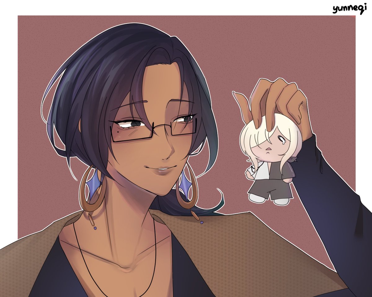 yunneqi's tweet photo. oc doodle; cerille is by @/auluxien https://t.co/oTgnaIfy8f