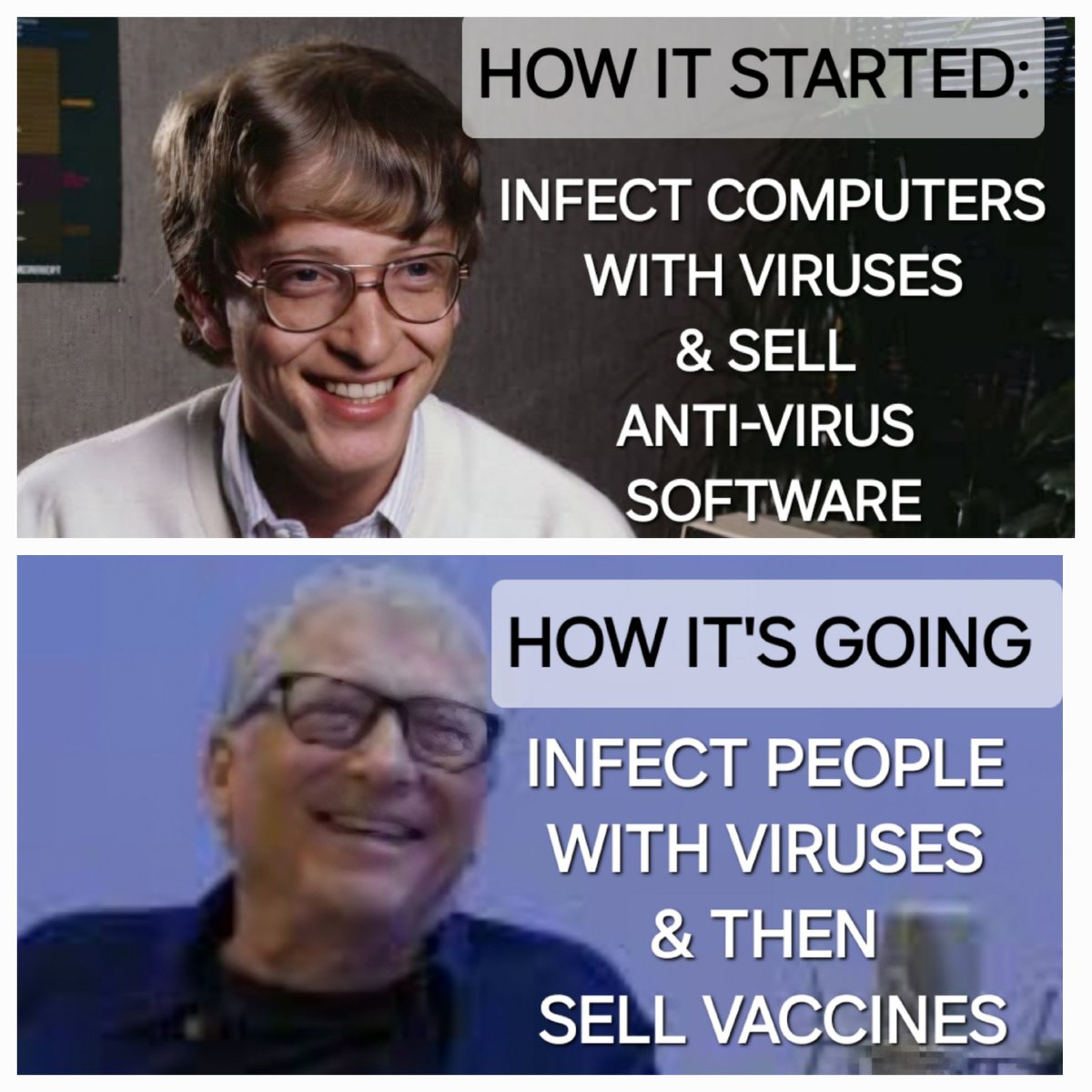 jojo_grammy's tweet photo. @HustleBitch_ Bill Gates should've been in prison a long time ago...But, here we are - AGAIN! https://t.co/cDmtBHkXpI