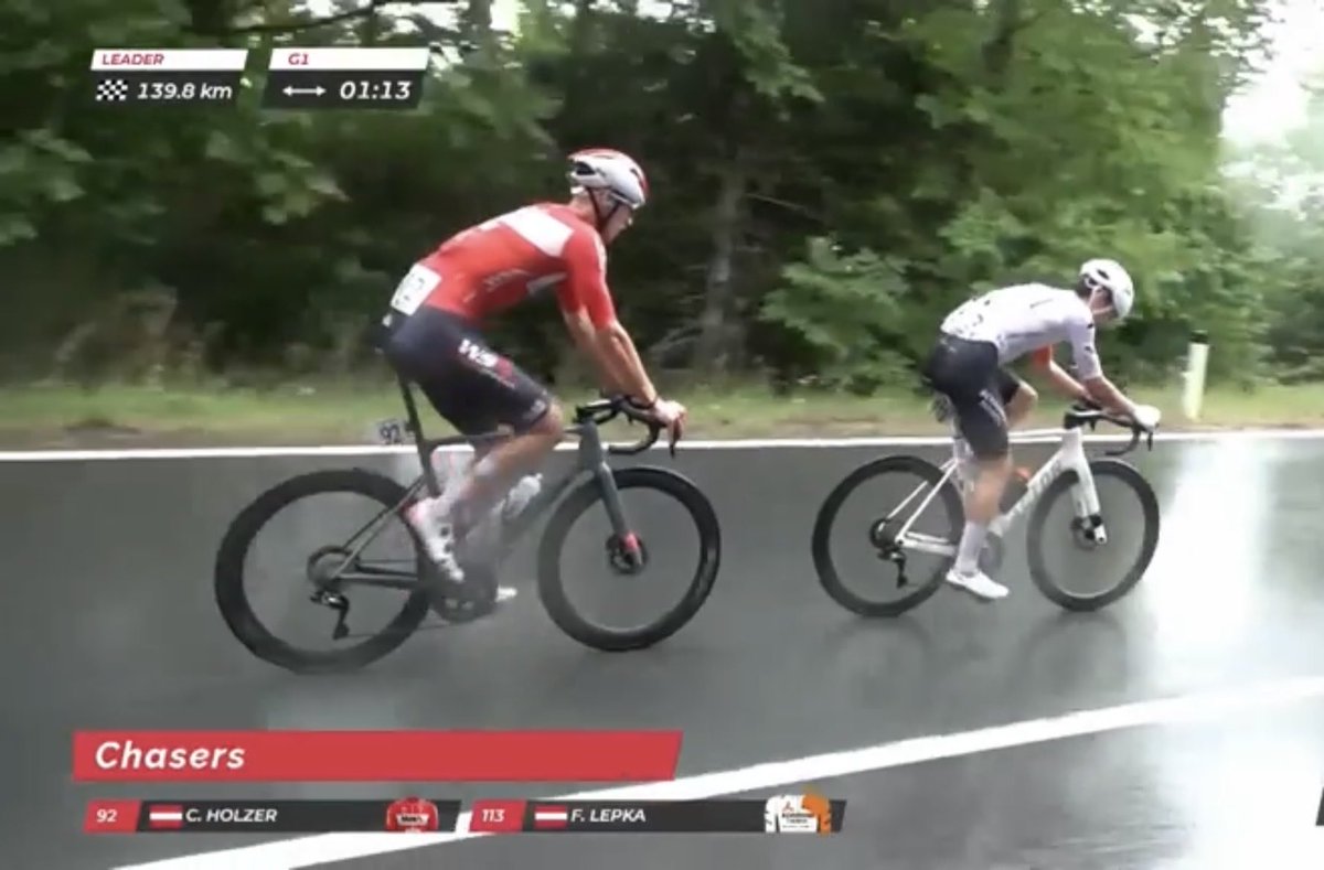 Cycling_Kingdom's tweet photo. ☝️Update • breakaway • 140 km to Finish 🏁
🇦🇹 Tour of Austria 2026 - Stage 1️⃣
🗓️ Wednesday, July 8th - 12th
📺 12:30 🕥
🚩 #Graz 🌧️
🏁 #Gamlitz ☀️
📏 188 km
⛰️ 1x 3️⃣ 2x 2️⃣ • 2.716m e. g.
@TourOfAustria #LidlTourofAustria #LidlAustria #TourofAustria #Styria #Steiermark https://t.co/4DT102gbXI