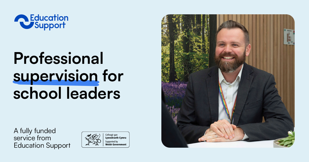 EdSupportUK's tweet photo. School leaders support others every day, but who supports them? 

Lisa Lea-Weston shares how professional supervision can help. 

Fully funded places are now available in Wales. 

Find out more on our website: https://t.co/KFuuWU02ox

Read the full article: https://t.co/ft7OelhAA7