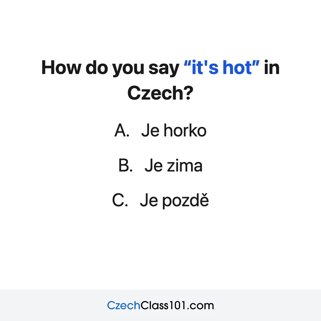 CzechClass101 tweet picture