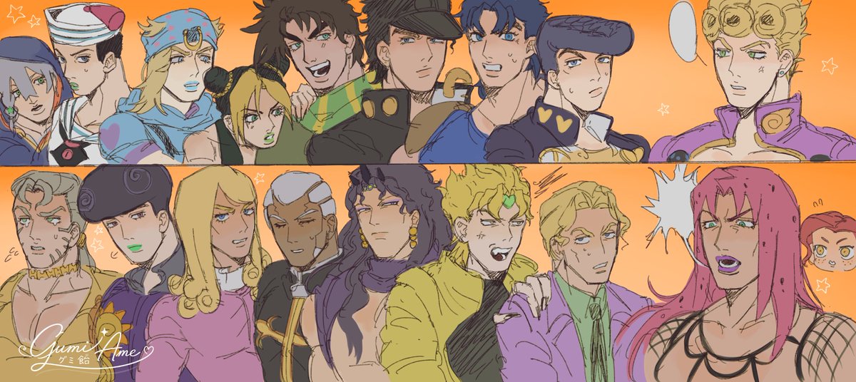 gumi__000's tweet photo. 💗 #jjba https://t.co/2bIELrdtS1