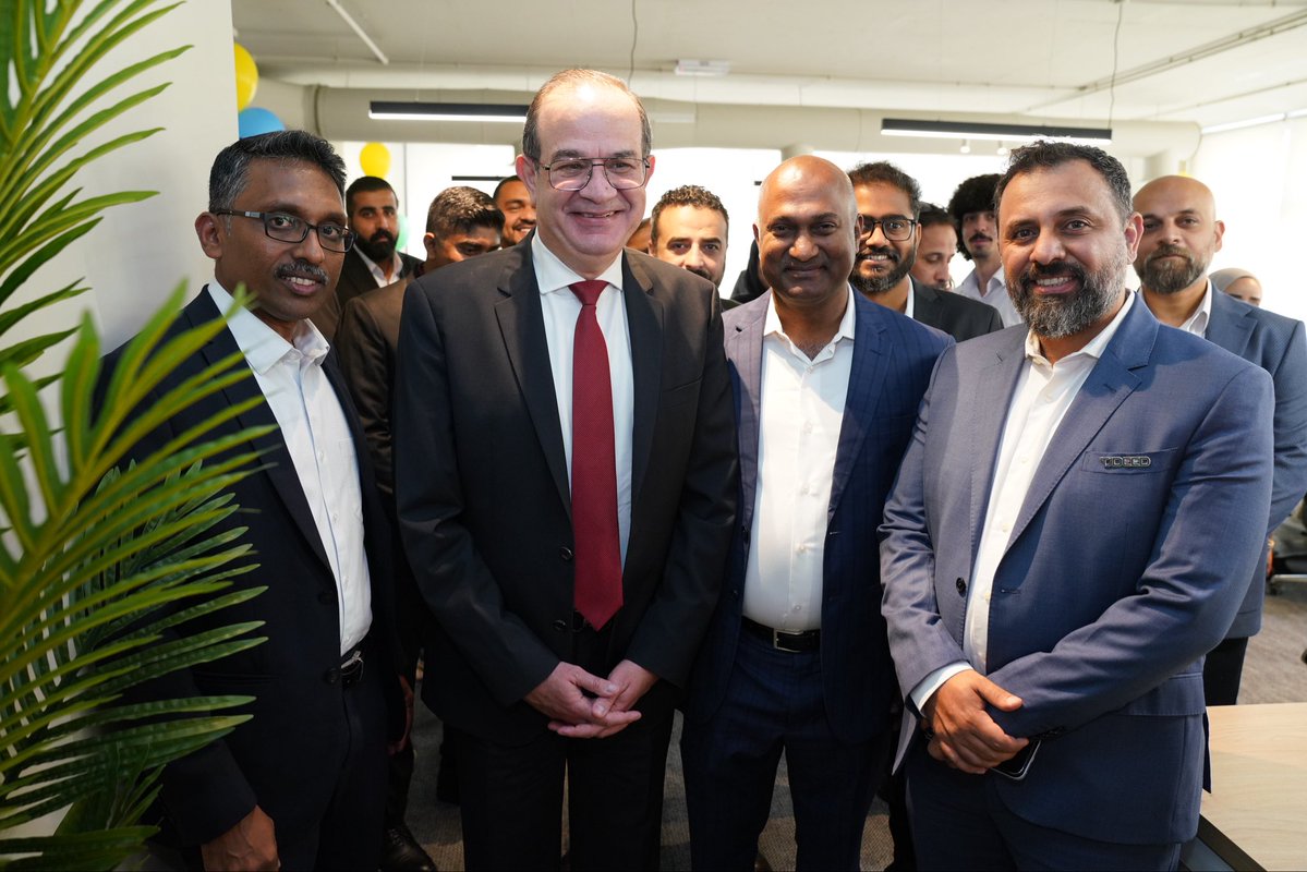 tjdeedtech's tweet photo. Celebrating another milestone for Jordan’s technology community. 💪

Pleased to join @Zoho and our long-standing partner, @manageengine, for the opening of Zoho’s new office in Amman, attended by H.E. Eng. Sami Smeirat, Jordan’s Minister of Digital Economy and Entrepreneurship. https://t.co/U9lKBGJ9hR