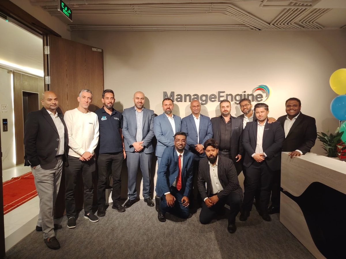 tjdeedtech's tweet photo. Celebrating another milestone for Jordan’s technology community. 💪

Pleased to join @Zoho and our long-standing partner, @manageengine, for the opening of Zoho’s new office in Amman, attended by H.E. Eng. Sami Smeirat, Jordan’s Minister of Digital Economy and Entrepreneurship. https://t.co/U9lKBGJ9hR