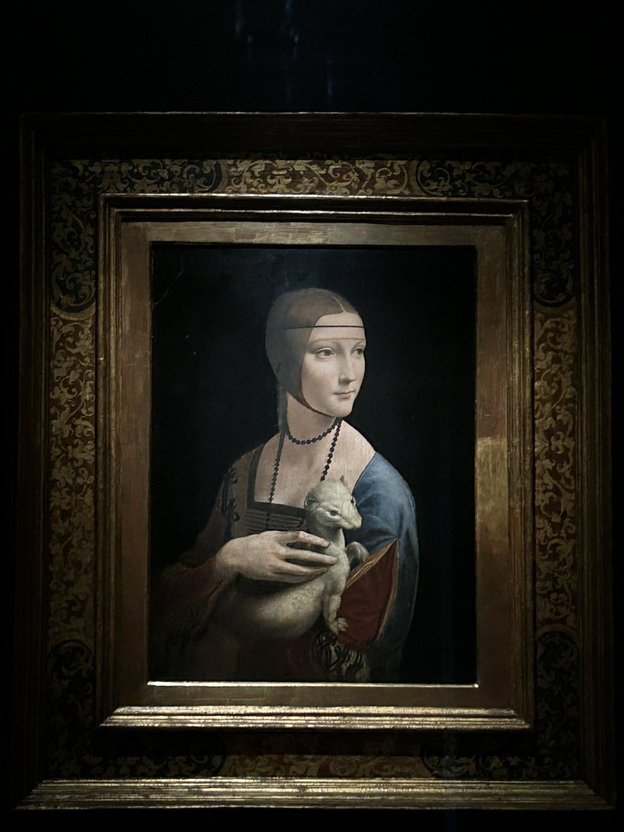 miitagon's tweet photo. ３回目のクラクフ にして、初のチャルトルスキ美術館🖼️
２回ともリノベーション工事のため入れなかったのです😭
ダヴィンチの絵は国立美術館に展示してあったので、３回目の再会☺️ https://t.co/MzkukGZqaD