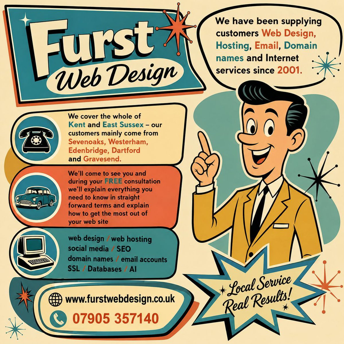 paulfurst's tweet photo. #sevenoaks #sevenoakskent #sevenoaksbusiness #westerham #westerhamkent #westerhambusiness #tonbridge #otford #riverhead #seo #webdesign #socialmedia #responsive https://t.co/D5i1fZYhGA