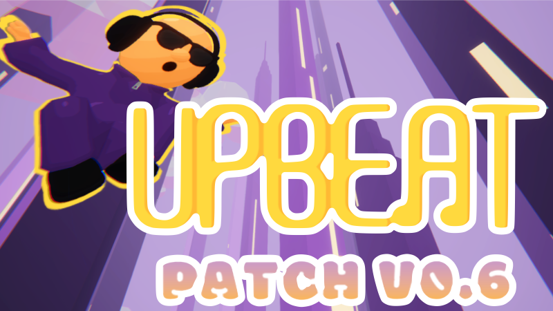 CalypsoLabs_'s tweet photo. UPBEAT DEMO V0.6 is now LIVE! 

Big visual update: new city, clouds, space visuals, improved bounce juice, clearer sequencer tips, credits and final polish.

Patch notes 😎
https://t.co/gGB4pDDJ2f

TRY IT OUT ON STEAM!

#IndieGame #GameDev #IndieDev #Platformer #Beatformer https://t.co/1uWlMN60S2