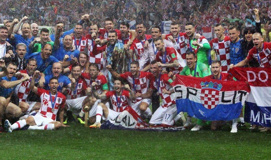 EleModric's tweet photo. Best 9 years of our lives, thank you Dalić for saving the team in 2017 🥲💔 https://t.co/tKnKacMiNj