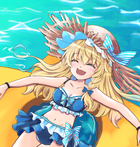 Lady_Grey77's tweet photo. 海プカ魔理沙

折れる！折れる！！！折れる！！！！！
心が！折れる！ https://t.co/FC29g4f2jM