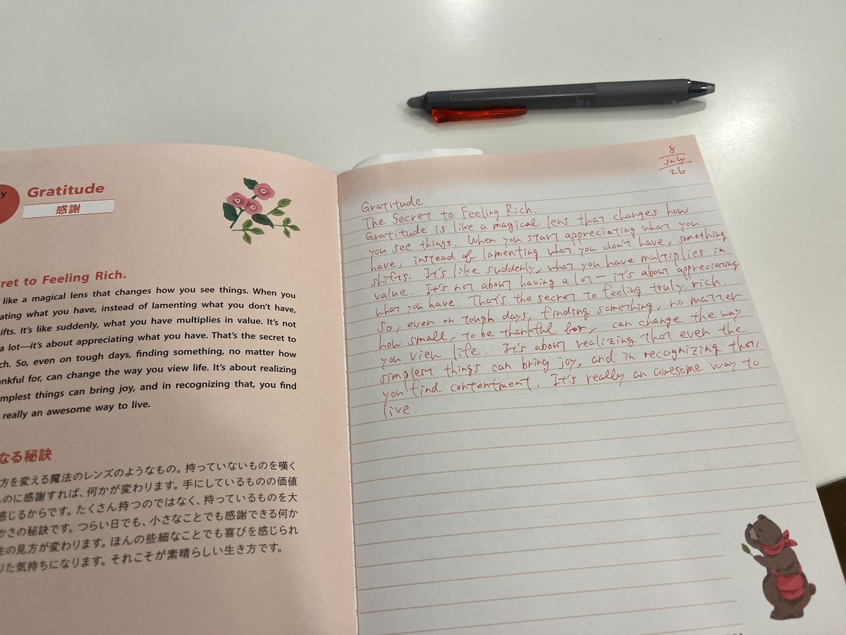 re_aqu's tweet photo. 初めての国際学会に向けて英語はじめます🙋‍♂️ https://t.co/JpUHGyugno