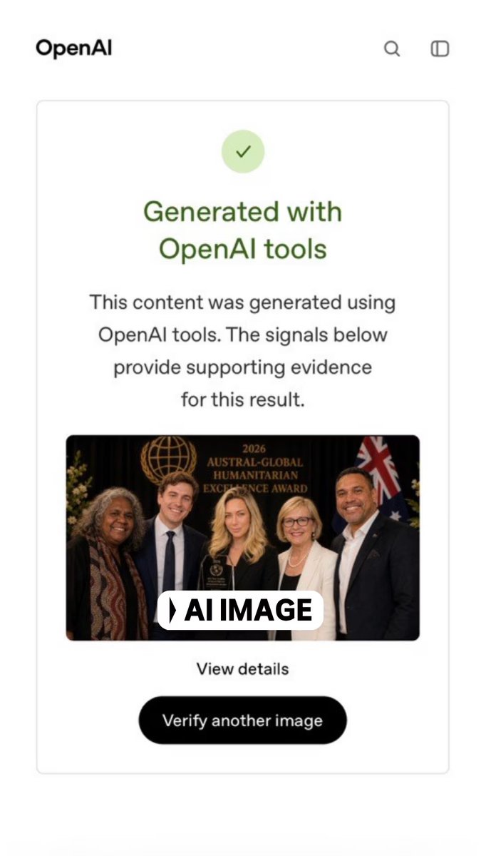 Acts17David's tweet photo. @lilyjayofficial Can you do another press release about the fake humanitarian award your own PR team made up for you, along with the AI photos of the fake award ceremony? https://t.co/gGn8GoCgAw