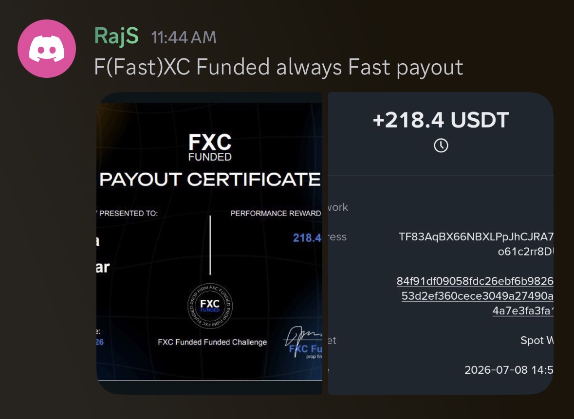 Funded_FXC's tweet photo. Payout are always fast at Fxc funded 
This payout was requested less than 30 minutes ago and funds have been sent to trade immediately 

No delay 🎉 https://t.co/NXkC1WTxdK