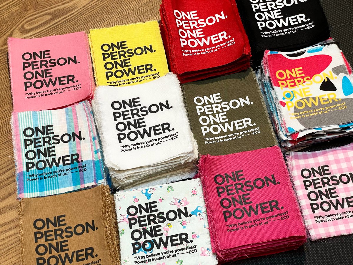 kawana_jun's tweet photo. 7/10(金)  18:30〜　国会前でONE PERSON ONE POWER (ECD)パッチ配布します。場所の詳細は配布30分前に告知します。

https://t.co/XRsoU7nneV https://t.co/vazcLI2Ur2
